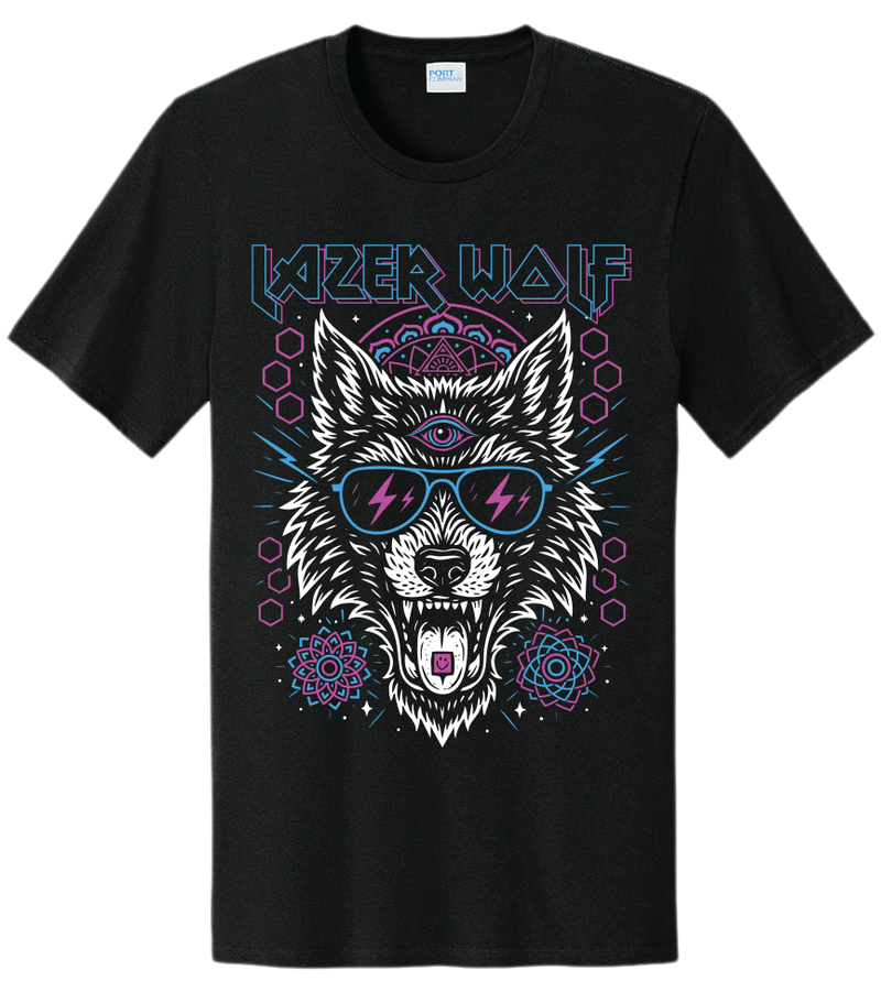 Lazer Wolf Stay Rad Tee included in the Drop Box