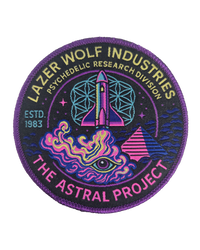 The Astral Project embroidered patch included in the Drop Box