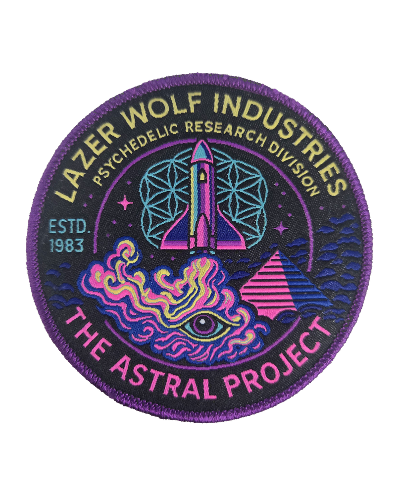 The Astral Project embroidered patch included in the Drop Box